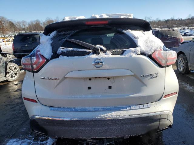 5N1AZ2MH6FN268676 - 2015 NISSAN MURANO S WHITE photo 6