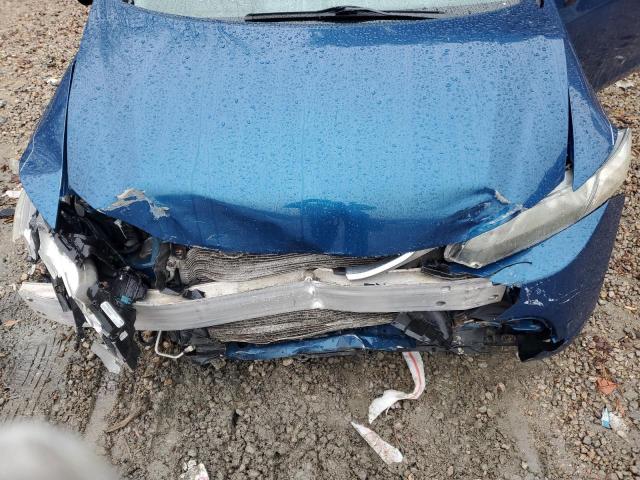 2HGFB2F55EH559356 - 2014 HONDA CIVIC LX BLUE photo 11