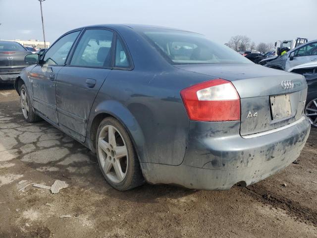 WAULC68E23A207590 - 2003 AUDI A4 1.8T QUATTRO GRAY photo 2