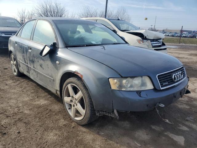 WAULC68E23A207590 - 2003 AUDI A4 1.8T QUATTRO GRAY photo 4