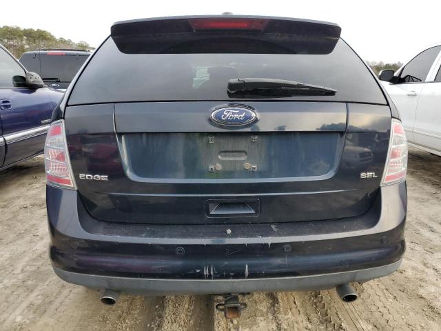 2FMDK3JC9ABA53152 - 2010 FORD EDGE SEL BLUE photo 6