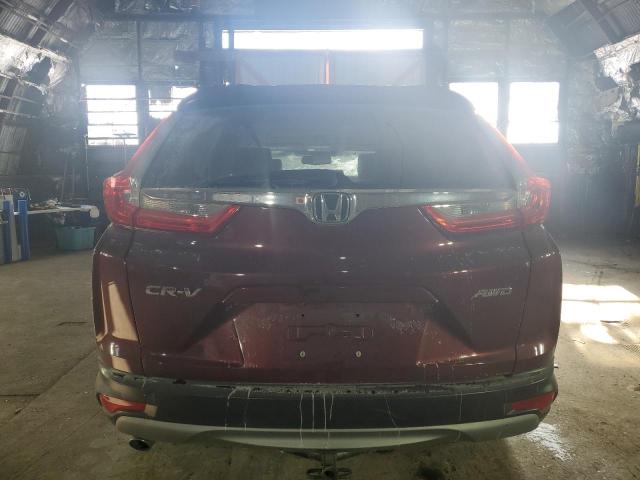 2HKRW2H87HH637008 - 2017 HONDA CR-V EXL BURGUNDY photo 6