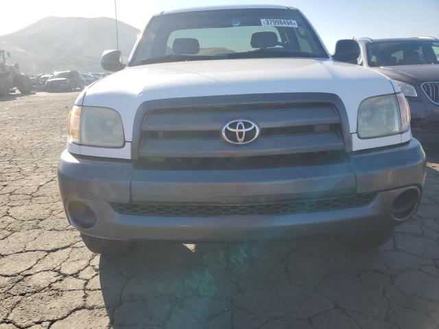 5TBJN32104S442690 - 2004 TOYOTA TUNDRA WHITE photo 5