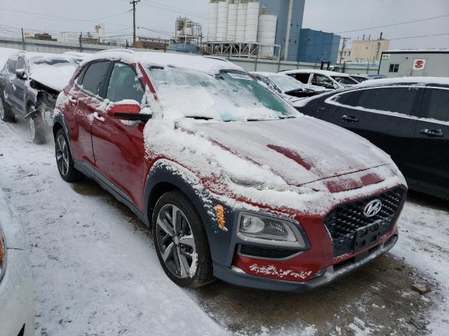 KM8K5CA51LU435687 - 2020 HYUNDAI KONA ULTIMATE RED photo 4