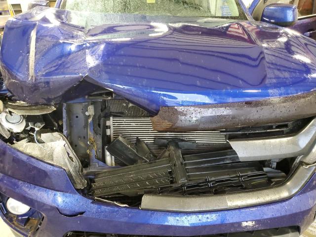 1GCGTDE34G1114216 - 2016 CHEVROLET COLORADO Z71 BLUE photo 11