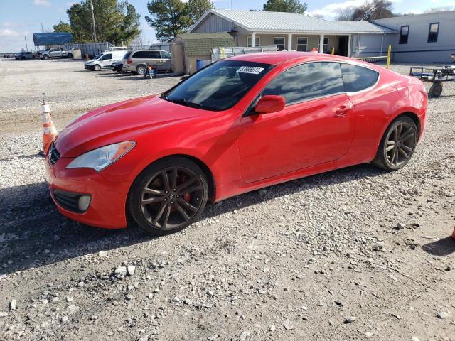 KMHHU6KH3BU048466 - 2011 HYUNDAI GENESIS CO 3.8L RED photo 1