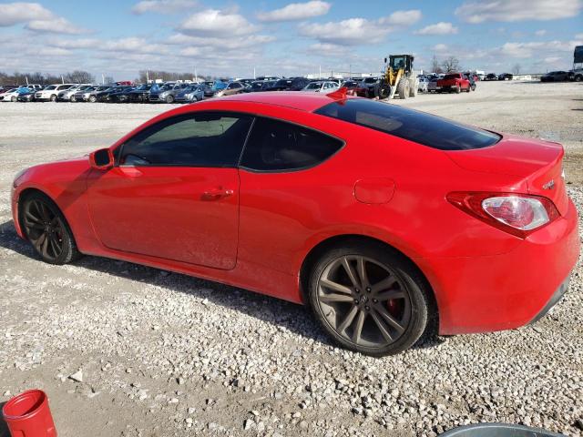 KMHHU6KH3BU048466 - 2011 HYUNDAI GENESIS CO 3.8L RED photo 2