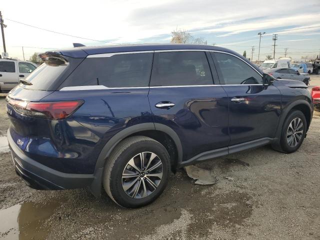 5N1DL1ER0NC337002 - 2022 INFINITI QX60 PURE BLUE photo 3