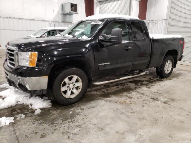 1GTR2VE70CZ345999 - 2012 GMC SIERRA K1500 SLE BLACK photo 1