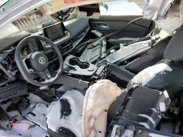 5N1AT3BB6MC710029 - 2021 NISSAN ROGUE SV GRAY photo 8