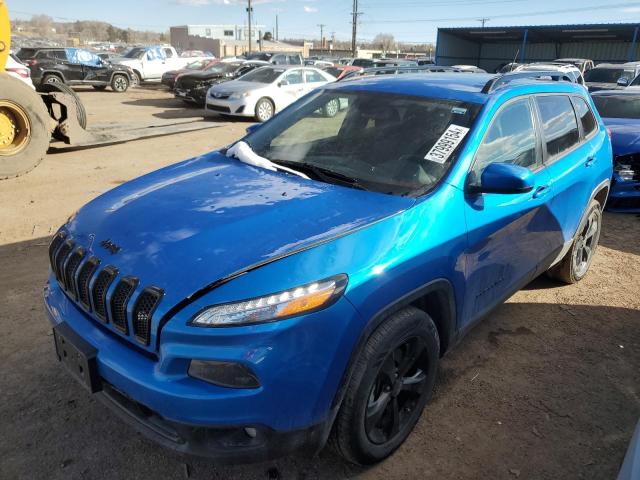 1C4PJMCX0JD556220 - 2018 JEEP CHEROKEE LATITUDE BLUE photo 1