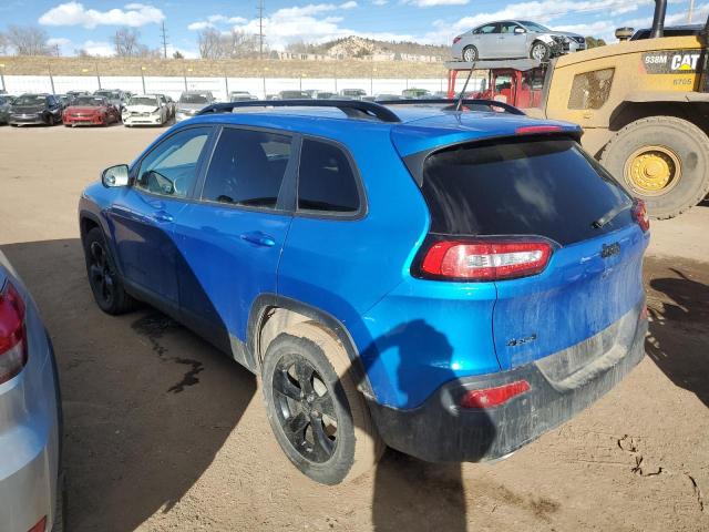 1C4PJMCX0JD556220 - 2018 JEEP CHEROKEE LATITUDE BLUE photo 2