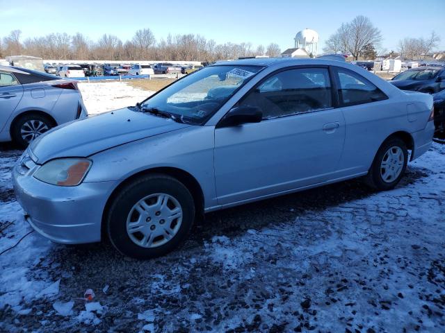 1HGEM22572L095920 - 2002 HONDA CIVIC LX SILVER photo 1