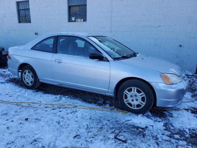 1HGEM22572L095920 - 2002 HONDA CIVIC LX SILVER photo 4