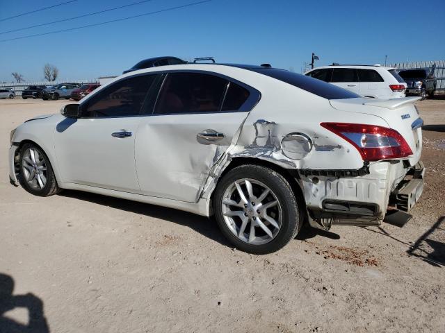 1N4AA5AP1BC804468 - 2011 NISSAN MAXIMA S WHITE photo 2