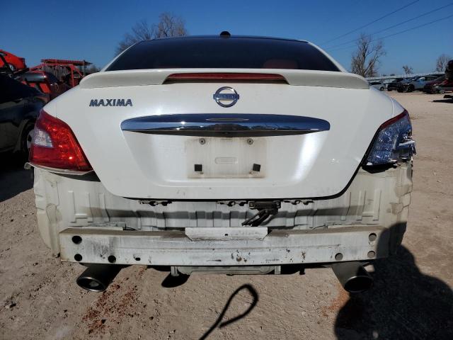 1N4AA5AP1BC804468 - 2011 NISSAN MAXIMA S WHITE photo 6