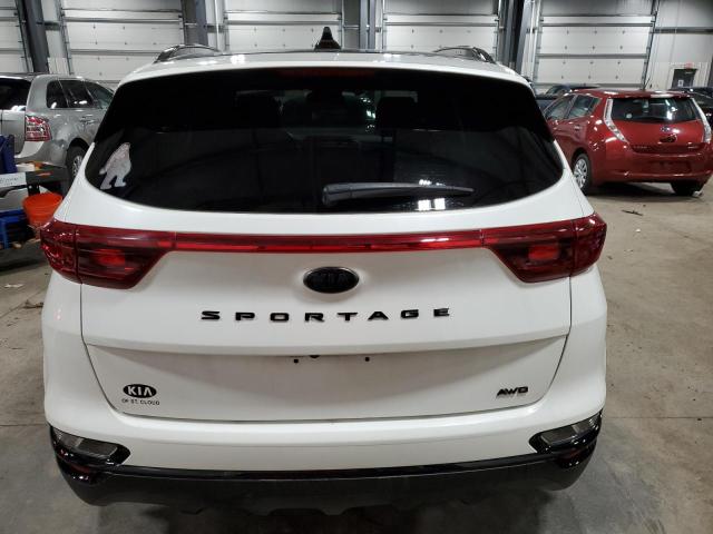 KNDP6CAC5M7875658 - 2021 KIA SPORTAGE S WHITE photo 6