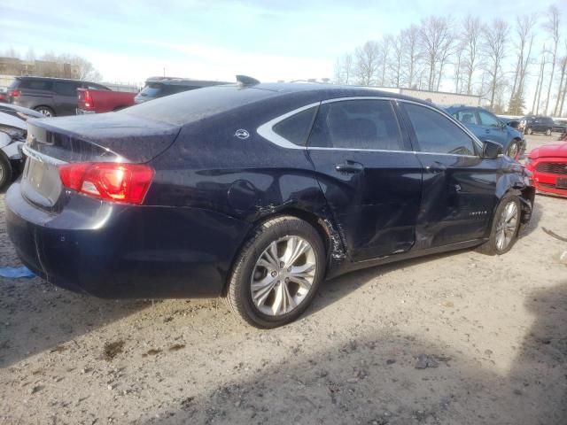 2G1115SL6F9239663 - 2015 CHEVROLET IMPALA LT BLUE photo 3