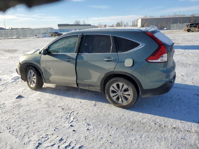 2HKRM4H75CH630804 - 2012 HONDA CR-V EXL GREEN photo 2