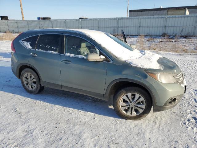 2HKRM4H75CH630804 - 2012 HONDA CR-V EXL GREEN photo 4