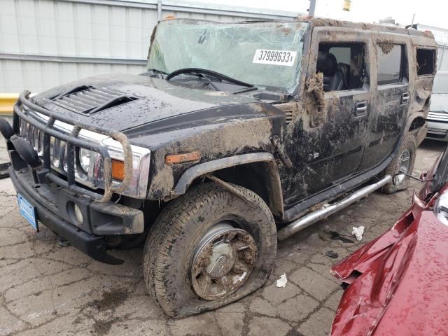 5GRGN23U05H114422 - 2005 HUMMER H2 BLACK photo 1