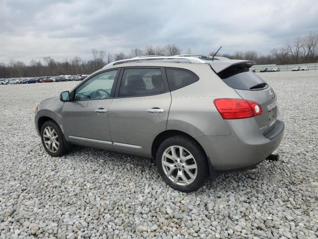 JN8AS5MV8DW107192 - 2013 NISSAN ROGUE S GRAY photo 2