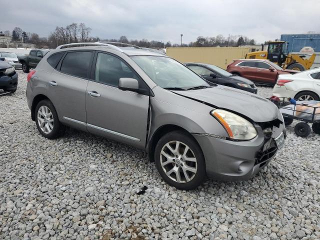 JN8AS5MV8DW107192 - 2013 NISSAN ROGUE S GRAY photo 4