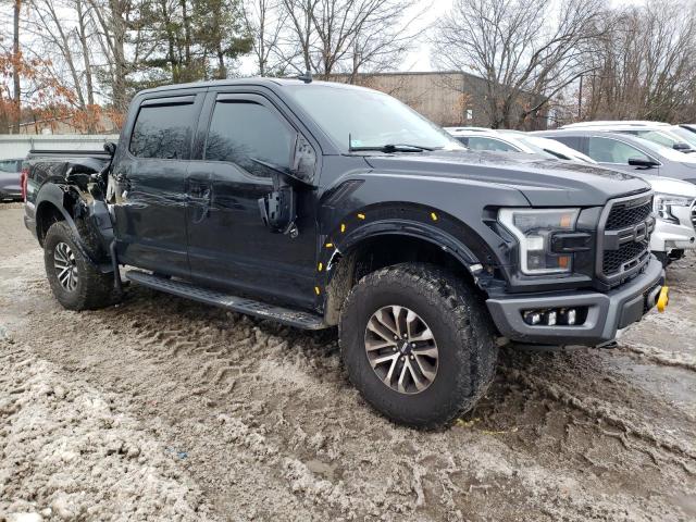 1FTFW1RGXKFB09676 - 2019 FORD F150 RAPTOR BLACK photo 4