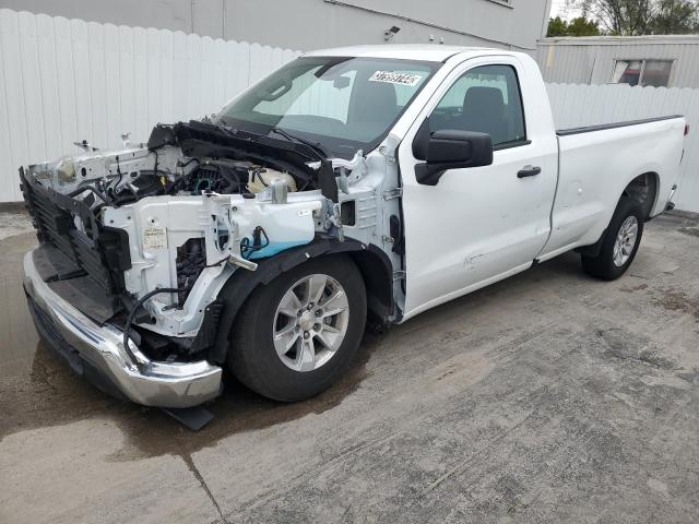 3GCNAAED5NG654404 - 2022 CHEVROLET SILVERADO C1500 WHITE photo 1