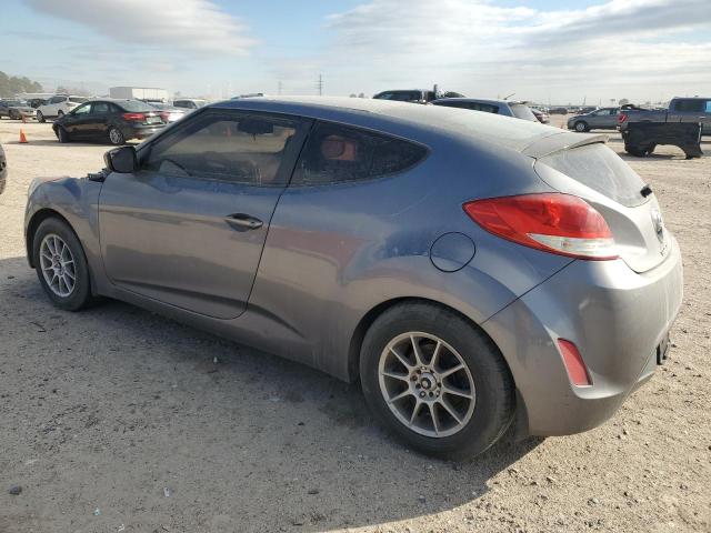 KMHTC6AD2CU066499 - 2012 HYUNDAI VELOSTER GRAY photo 2