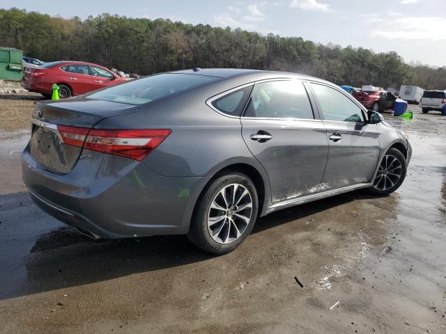 4T1BK1EB0JU270001 - 2018 TOYOTA AVALON XLE GRAY photo 3