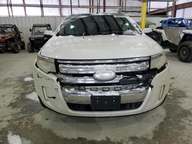 2FMDK4KC5BBB56512 - 2011 FORD EDGE LIMITED WHITE photo 5