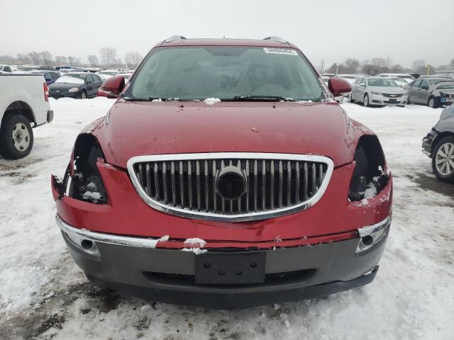 5GAKVCED2CJ256146 - 2012 BUICK ENCLAVE RED photo 5