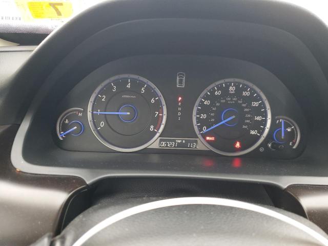 5J6TF2H5XDL001825 - 2013 HONDA CROSSTOUR EXL მუქწითელი ფოტო 9