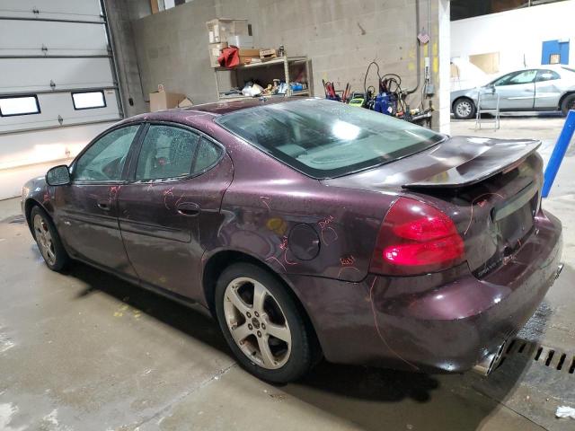 2G2WC54C851354822 - 2005 PONTIAC GRAND PRIX GXP BURGUNDY photo 2