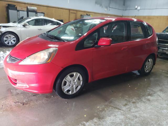JHMGE8H36DC033973 - 2013 HONDA FIT RED photo 1