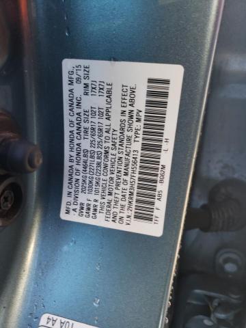 2HKRM3H57FH556413 - 2015 HONDA CR-V EX TURQUOISE photo 13