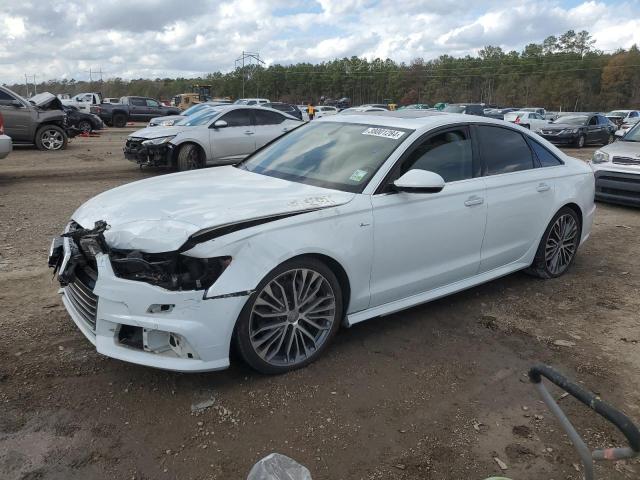 WAUGFAFCXGN011294 - 2016 AUDI A6 PREMIUM PLUS WHITE photo 1