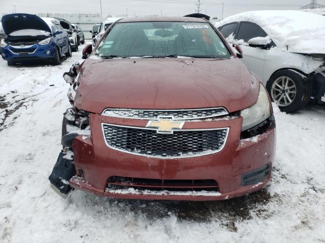 1G1PC5SBXD7187982 - 2013 CHEVROLET CRUZE LT RED photo 5