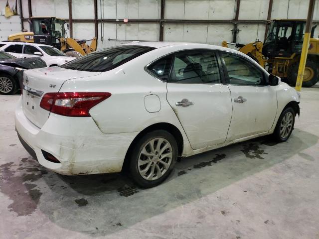 3N1AB7APXKY383511 - 2019 NISSAN SENTRA S WHITE photo 3