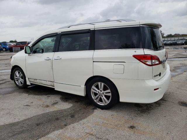 JN8AE2KP4C9037343 - 2012 NISSAN QUEST S WHITE photo 2