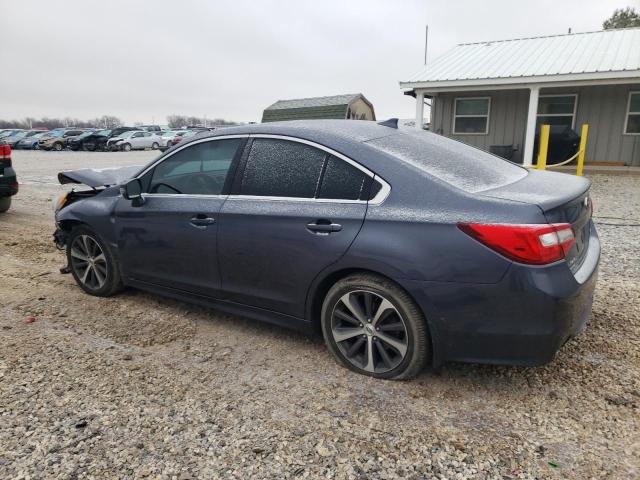 4S3BNAN63H3005748 - 2017 SUBARU LEGACY 2.5I LIMITED BLUE photo 2