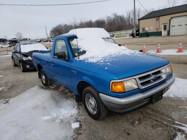 1FTCR10A4TUA63276 - 1996 FORD RANGER BLUE photo 4