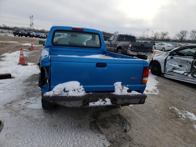 1FTCR10A4TUA63276 - 1996 FORD RANGER BLUE photo 6