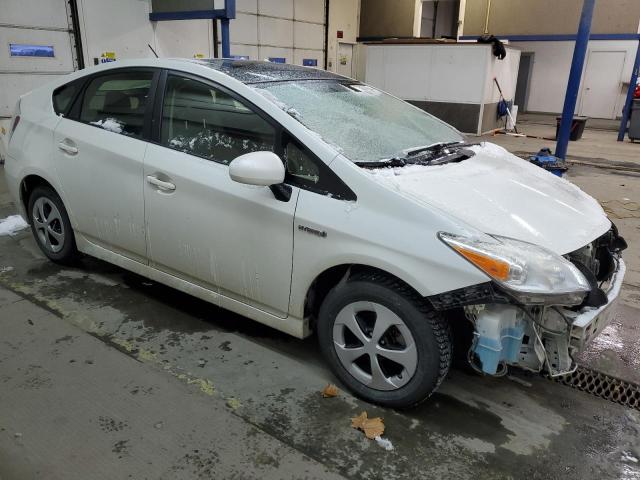 JTDKN3DU4C1507720 - 2012 TOYOTA PRIUS WHITE photo 4