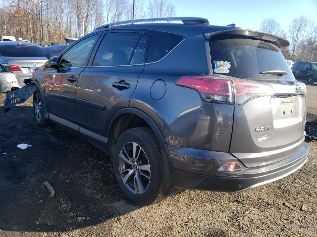 JTMRFREV8HJ114395 - 2017 TOYOTA RAV4 XLE GRAY photo 2