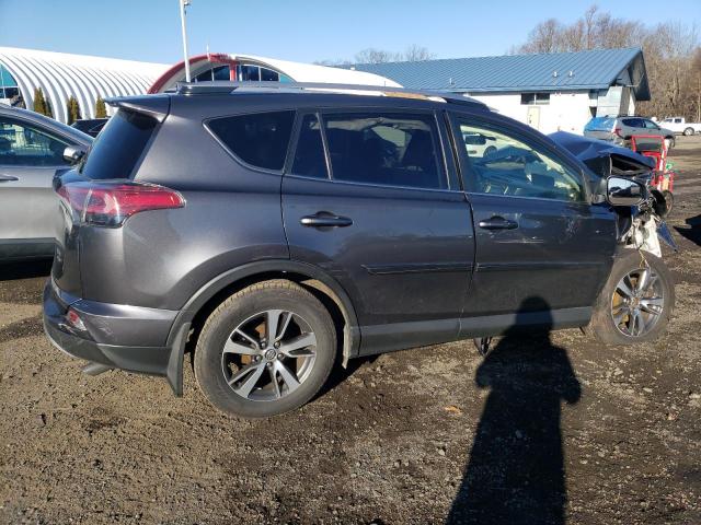 JTMRFREV8HJ114395 - 2017 TOYOTA RAV4 XLE GRAY photo 3