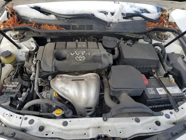 4T4BF3EK8AR039465 - 2010 TOYOTA CAMRY BASE WHITE photo 11