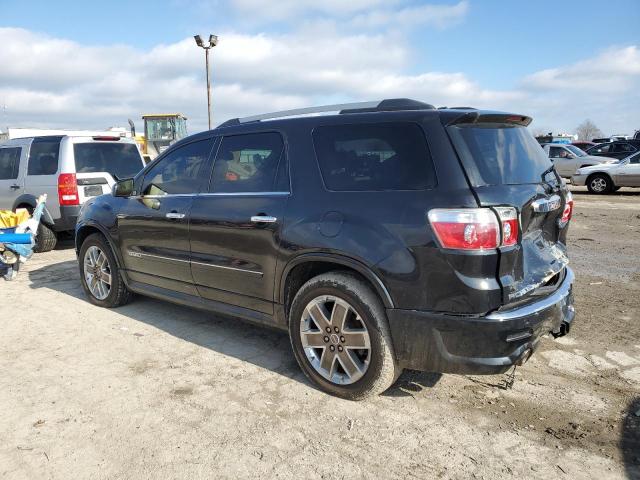 1GKKRTEDXCJ214797 - 2012 GMC ACADIA DENALI BLACK photo 2