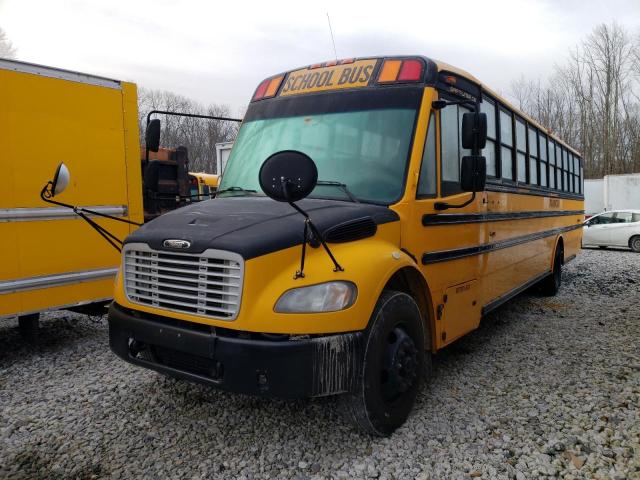 4UZABRDU9ECFF6324 - 2014 FREIGHTLINER CHASSIS B2B YELLOW photo 2